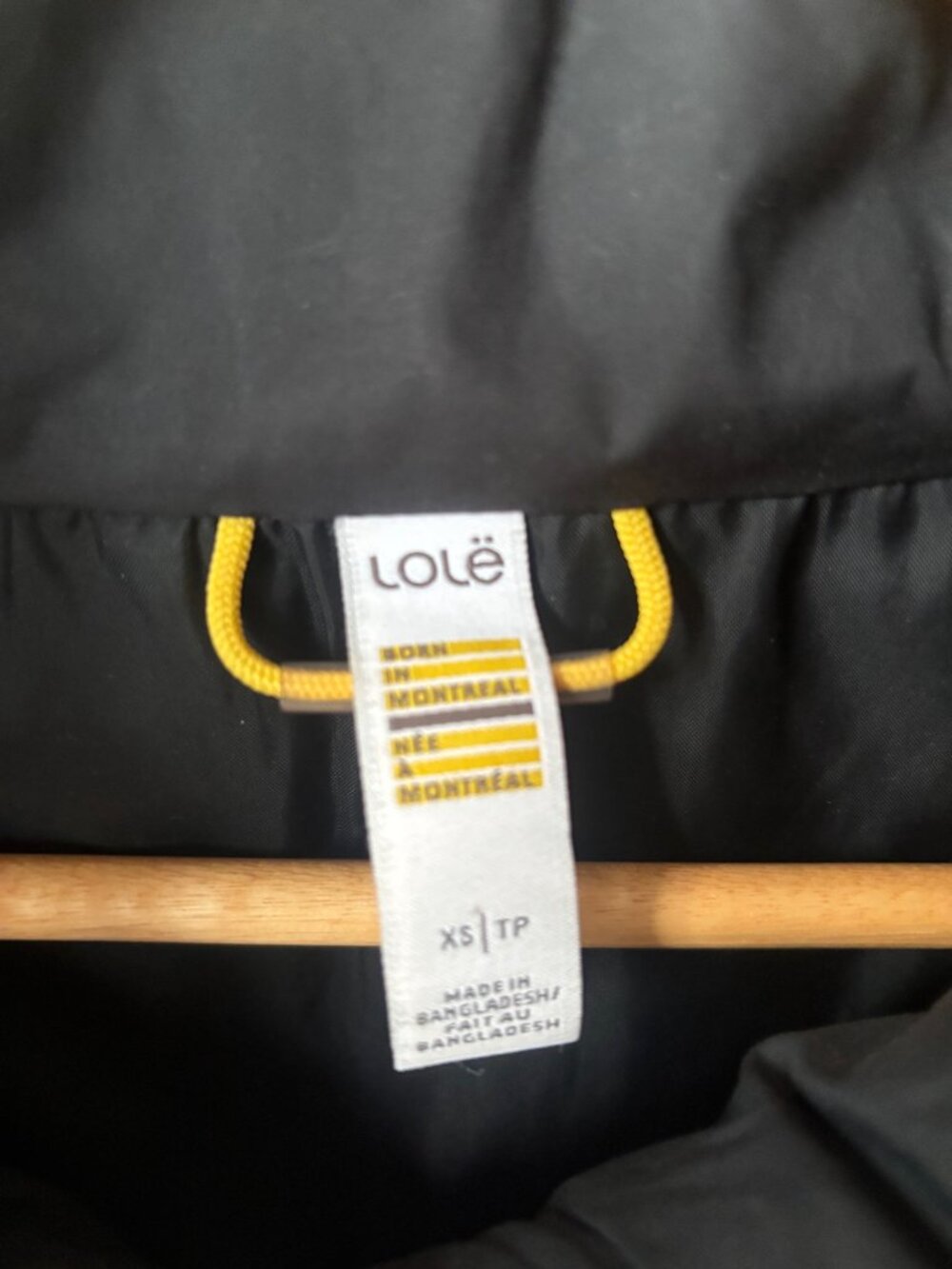 Lolë Down Quilted Vest Women's XS Black (fits like a Small) - Picture 4 of 4